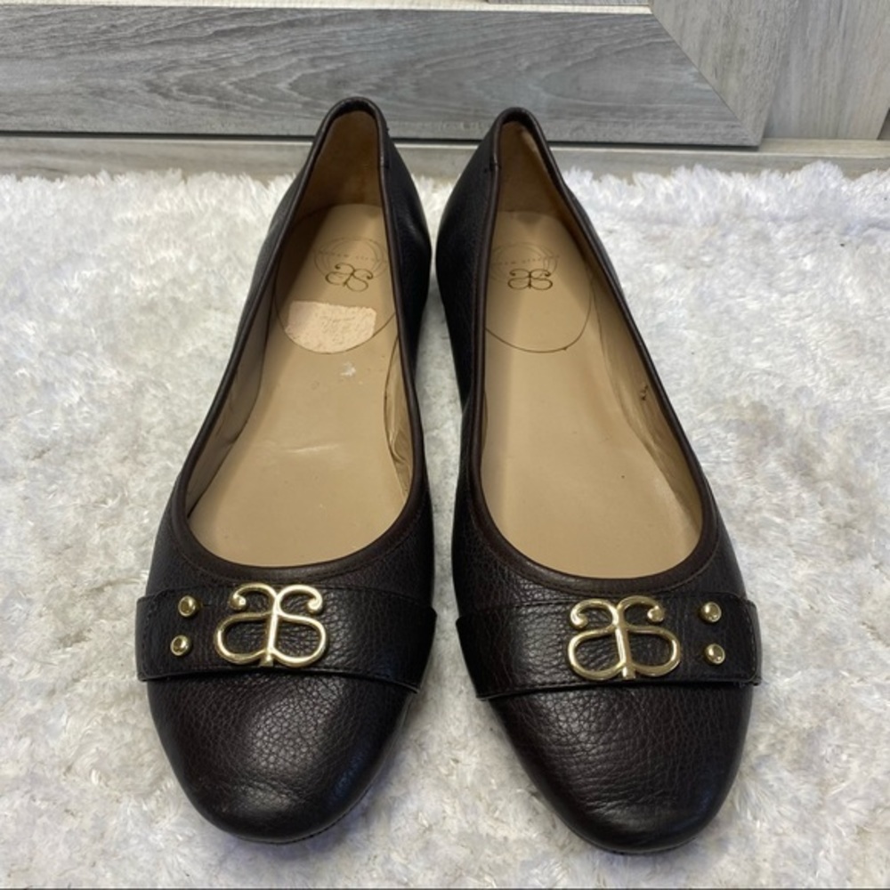 AS by Andrew Stevens Brown/Gold Women’s Camilla Flats 10